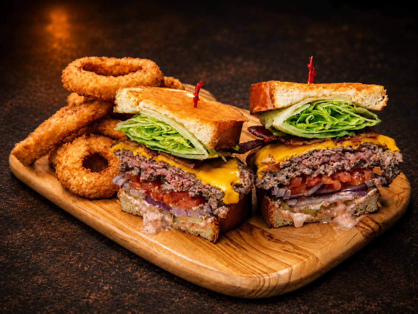 Fresh sandwich served with crisp sides