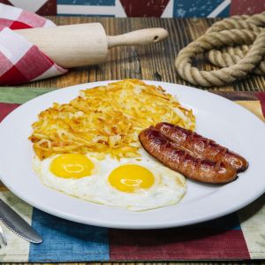 Polish Sausage and Eggs_23